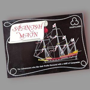 Spanish Main Vintage Rare Board Game 1996